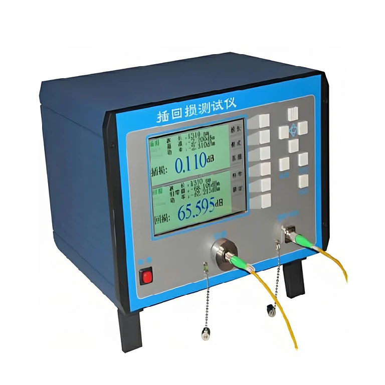 Benchtop insertion loss / return loss meter
